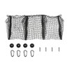 Car Rear Trunk Net Bag Storage Bag Organizer 3-Grid Universal