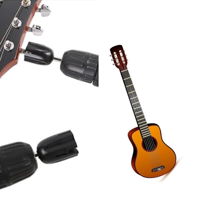 Luoyuanjia Guitar String Winder Head Tool Electric Drill Tuning Peg