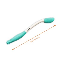 JJHREI Bottom Wiping Aid - Long Reach Comfort Wipe - Self Wipe Assist for Toileting Aids Wand - Bathroom Butt Wiper Tool for Elderly Disabled After Surgery