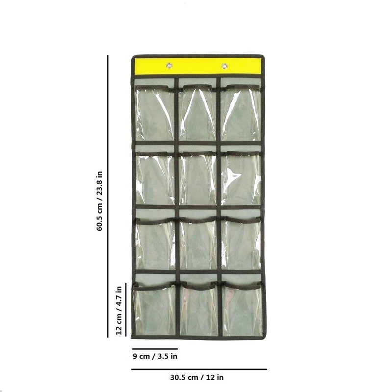 ANIZER Classroom Pocket Chart For Cell Phones Calculators Over The