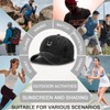 WENAUANG Unisex Smiley Face Retro Cotton Baseball Cap, Washed Distressed