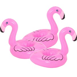 Inflatable Drink Holder 3 Pack Cactus Drink Pool Floats Cup Holders for Summer Pool Party, Variety Shape to Choose