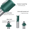 OLETBE Router Bit Set 1/2-Inch Shank, 41 PCS Panel Ogee