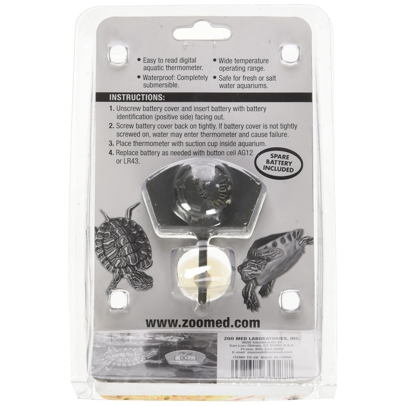 Zoo Med Digital Aquatic Turtle Thermometer