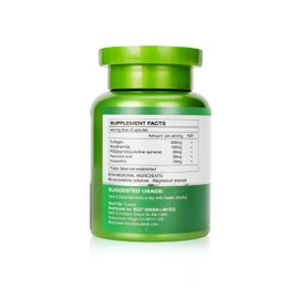 2 Bottles PQQ Supplement 20mg | (Pyrroloquinoline Quinone) Promotes Mitochondrial Biogenesis, with Collagen, Nicotinamide, Astaxanthin,Hyaluronic acid for Energy Optimizer, Support Hair, Skin