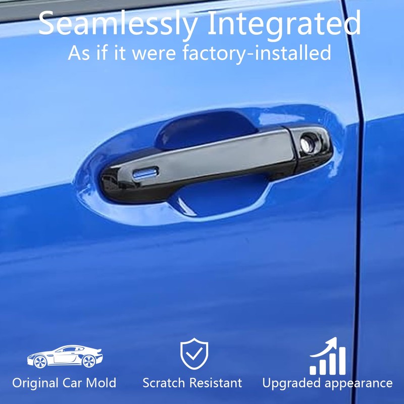 Treesiche Crosstrek Exterior Door Handle Trim Covers Compatible with Crosstrek