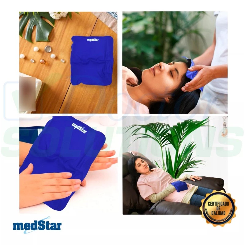 MedStar Compresa Para Terapia Frío/calor De Gel Medstar 17x15 Cm
