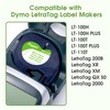 MarkField Compatible Label Tape, Replacement for Dymo Letratag Label Tape,