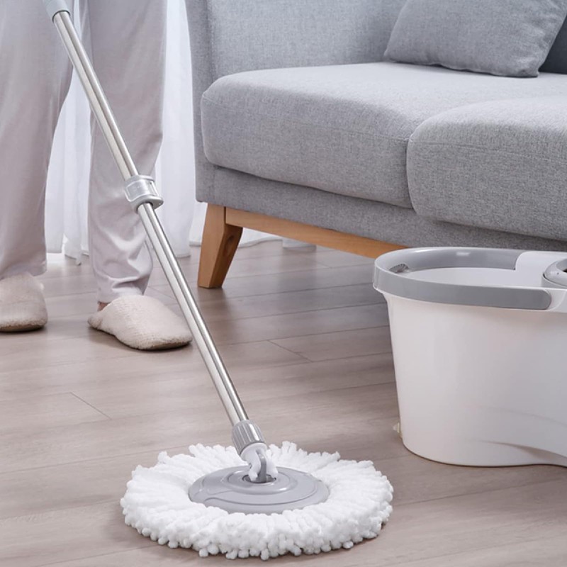 4 Pack Spin Mop Heads, Spin Mop Heads Replacement, Universal