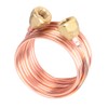 Soft Flexible Copper Capillary Tubing 2.8mm G1/4" Refrigeration Parts (2000mm)