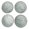 Set Of 4 Japanese Soushun Sakura Cherry Blossoms Porcelain Soup
