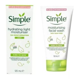 Simple Kit Simple Crema De Hidratación + Limpiador Facial Humectant