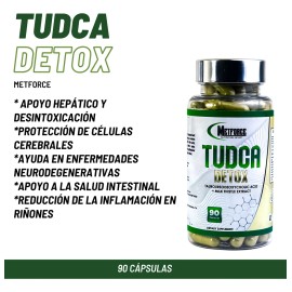 Tudca Desintoxicante Metforce 90 Cápsulas Wellness