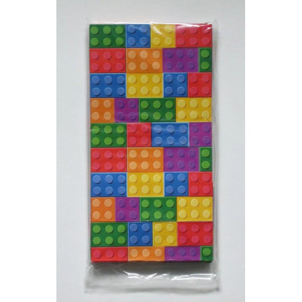 Unbranded 12 Building Blocks Bricks Paper Bags Birthday Party Goody