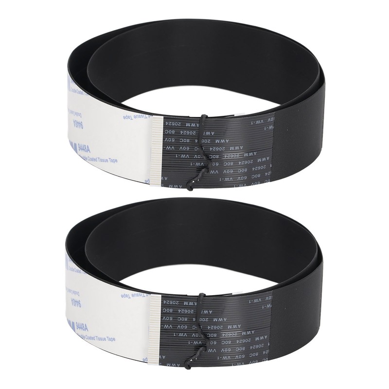 2PCS FPC Cable with Adhesive 30 Pin Flat Cable Flexible
