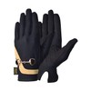 AK Horse Riding Gloves Equestrian Ladies Gloves with Bit Chain