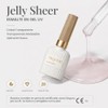 Esmalte Gel para Uñas UV LED, Soak Off Translúcido Nude