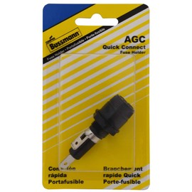 Bussmann (BP/HKP-HH-RP) 15 Amp Carded Panel Mount Fuse Holder for 5/16" Panels