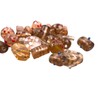 Glass Beads Mix, 60 g, Approx. 20 Beads, Various Shapes