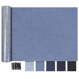 Extra Large Patches for Jeans, Extra Large Iron on Patches for Jeans, Denim Patch for Denim Inside and Outside, for Jeans Clothing Hole Repairing and Decoration（Blue）
