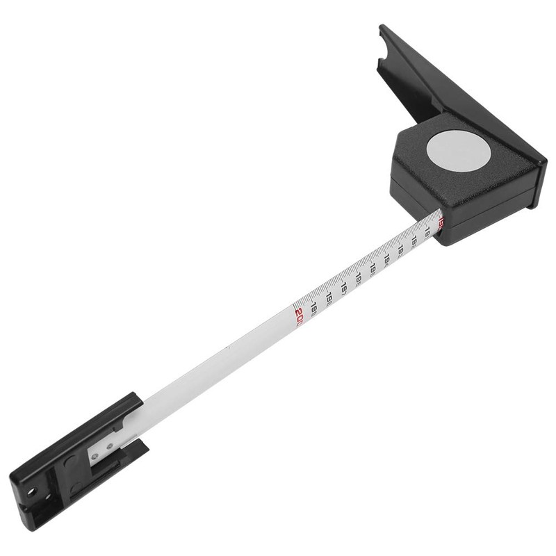 Retractable Wall Mounted Height Meter, 2 Meters Wall Mounted Compact