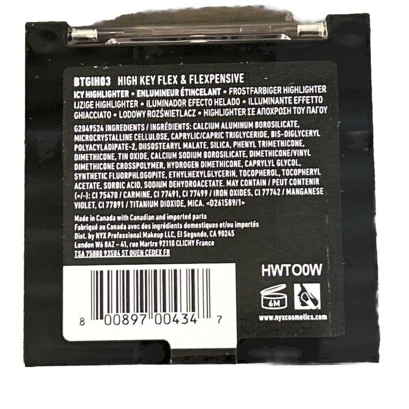 NYX Professional Makeup Born To Glow Icy Highlighter HIGH KEY