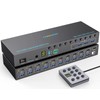 10 Port 8 Port HDMI KVM Switch 4K@60Hz EDID Simulation,