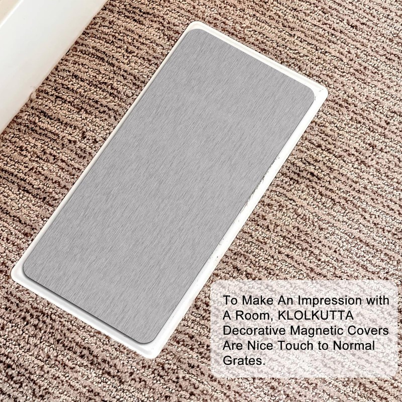 Strong Magnetic Vent Covers 8"x15.5", 2 Pack Magnet Cover for