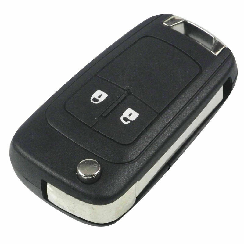 Multibao 2 Button Uncut Remote Control Flip Folding Key Fob