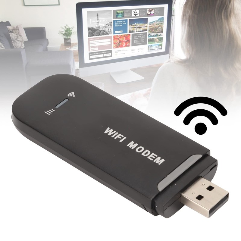 Bewinner 4G LTE USB WiFi Modem Hotspot Device, Portable Mini