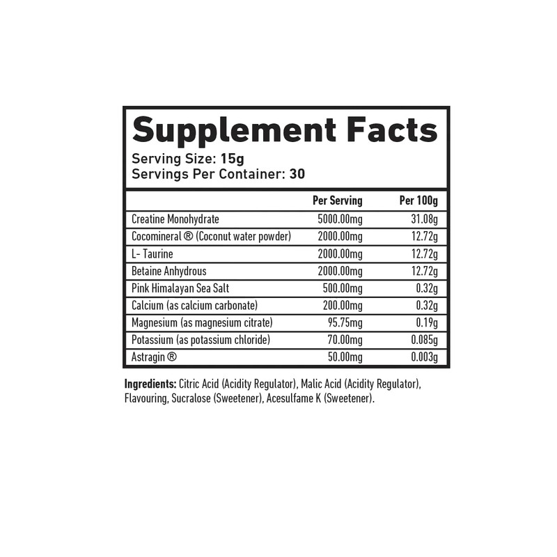 TWP Nutrition Platinum Series Crea-Scendo Creatine Powder, 470g / 250g