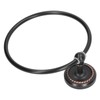 Bathroom Towel Ring Brass Wall Mounted Antique Towel Holder Toilet