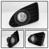 ACANII - For 2012-2015 Scion iQ Hatchback (Glass Lens) Bumper