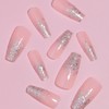 Get Glamorous With 24pcs Light Nude Pink Press On Nails,
