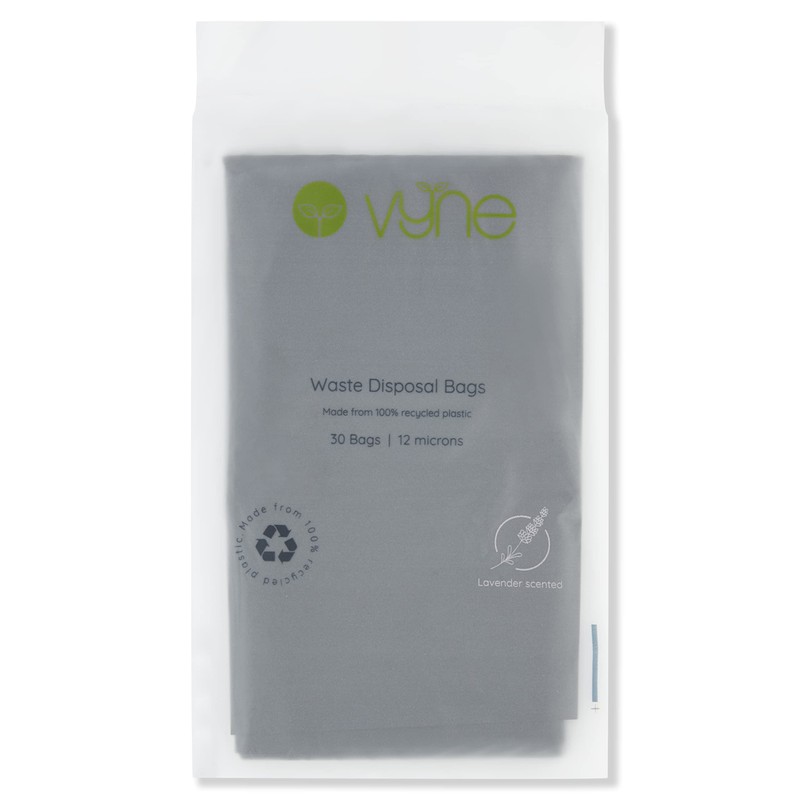 Vyne Waste Disposal Bags - Lavender Scented Bags made from