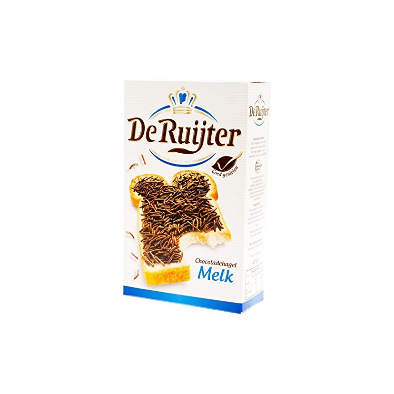 De Ruijter Milk Chocolate Sprinkles / Chocoladehagel Melk, 400g