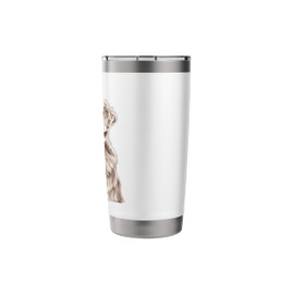English Cream Golden Retriever Coffee Dog Mom Dad Stainless Steel Insulated Tumbler