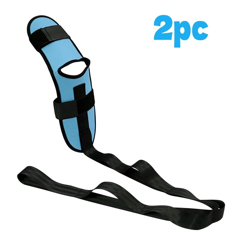 Yoga Stretching Strap for Flexibility Training – Multi-Loop Leg Stretcher