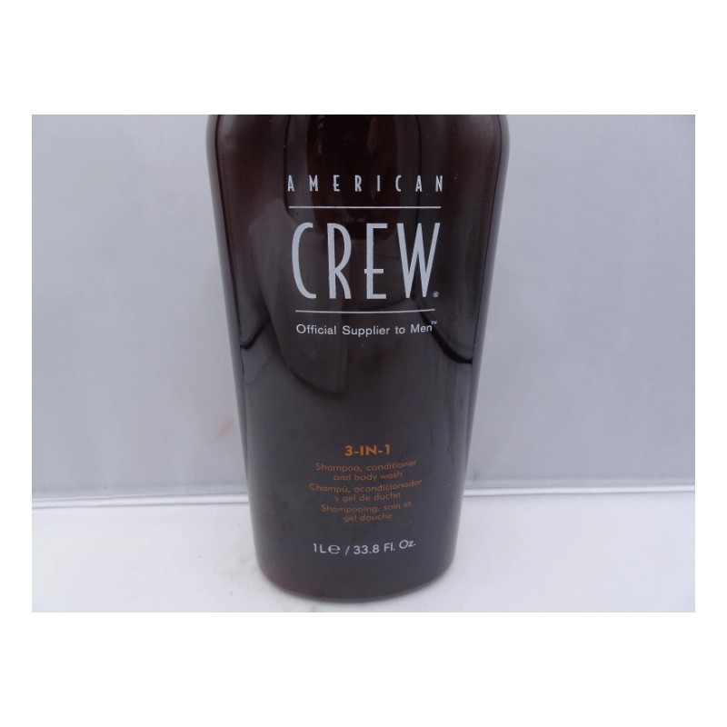 American Crew Classic 3-in-1 Shampoo ,Conditioner, And Body Wash 33.8