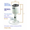 BlueFishCam Wide Angle 4.0MP PoE IP Camera 2.8mm Fixed Lens