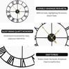 LEIKE 80CM Extra Large Wall Clock - 31" Oversize Modern