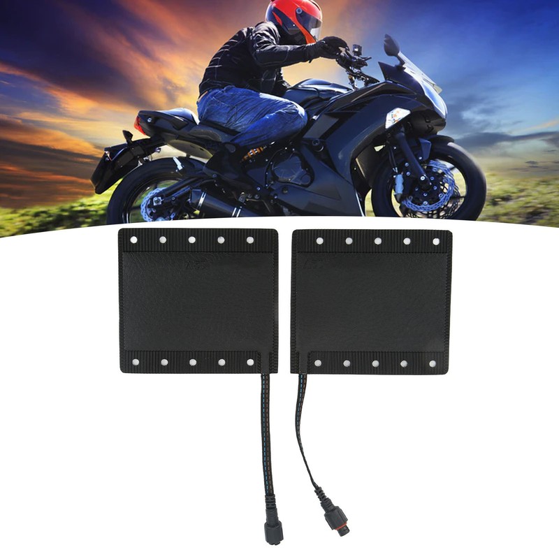 1 Pair Motorcycle Electric Heating Handle Sleeve Waterproof SAE 5