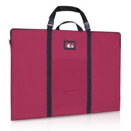 WISEPRO A1 Art Portfolio Case, Art Work Painting Folder Bag with Multi Handles, Waterproof Artist Portfolio Bag for Artwork, Sketch Drawing Painting, Poster, Photography(24" x 36")