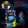 MFCGHXR Sacchetti Regalo Neon Fluorescenti per Feste: Set da 10
