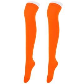 Orange Thigh High Socks Orange Knee High Socks for Women Orange Socks Knee High Orange Socks Velma Socks Velma Cosplay