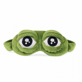 Frog eye mask, light blocking eye mask, blackout sleep eye mask frog eye patch 2ea