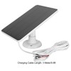 Solar Panel Ladegerät, Solar Panel Solarkamera Ladegerät für Türklingel IP66