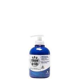 Alama Professional S.O.S Color&Go Electric Blue Colour Mask Nourishing, Invigorating, Reflective, for Natural, Dyed and Highlighted Hair