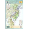 New Jersey and Delaware Map - 14.3 x 23.3 Inches