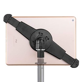 GRIFITI NOOTLE Music MIC Stand RETROFIT Large Universal Tablet Adaptor 5/8” 27 Female to 1/4” 20 Male Mini Ball Head Tablet Mount for 9.5-14.5 INCH Large to Standard Tablets and IPADS